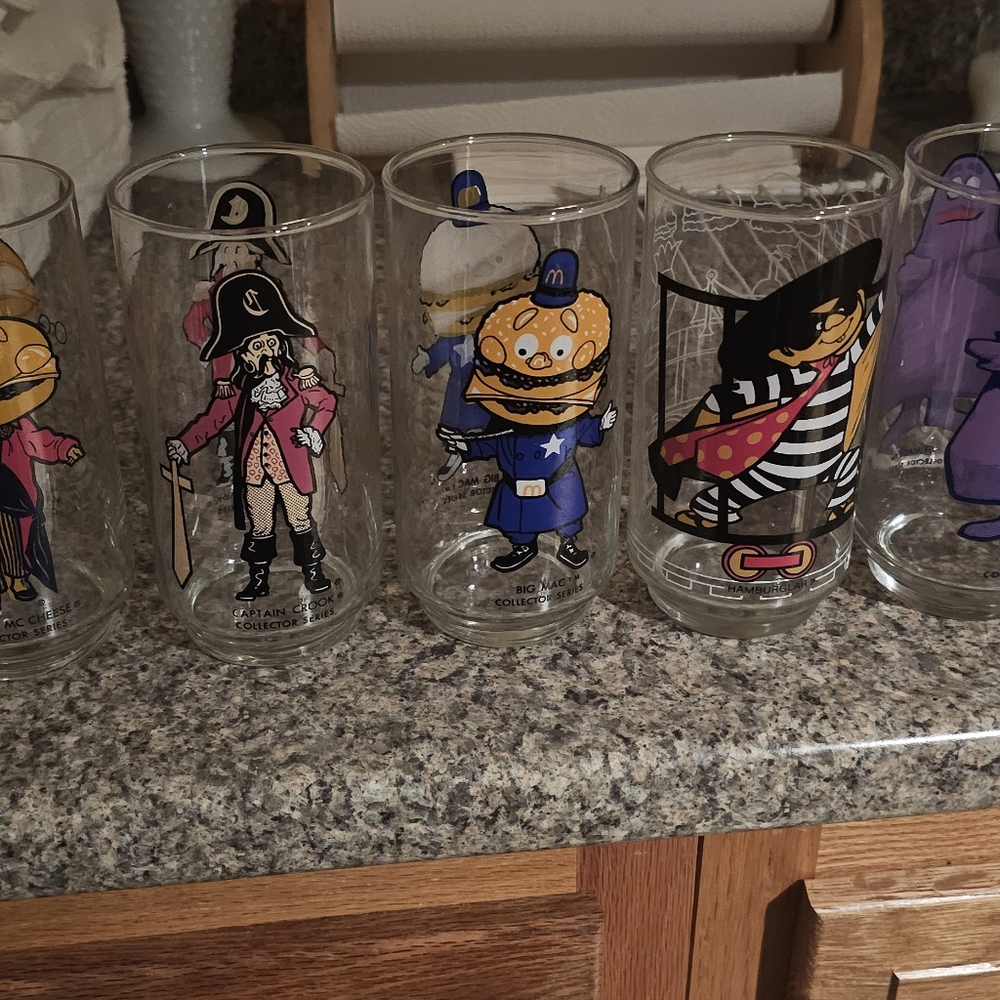 McDonald's Character Glass Set - Multicolor